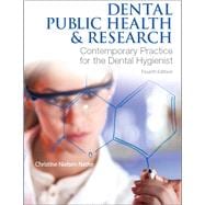 Dental Public Health & Research 4th Edition cover, ISBN 9780134255460