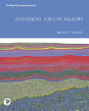 Assessment for Counselors 1st Edition cover for ISBN 9780134990002