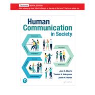 Human Communication in Society 6th Edition cover for ISBN 9780136863878