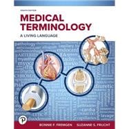 Medical Terminology: A Living Language 8th Edition cover, ISBN 9780138029999