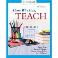 Those Who Can, Teach 15th Edition cover, ISBN 9780357518441