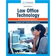 Law Office Technology cover for ISBN 9780357619254