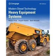 Modern Diesel Technology Heavy Equipment Systems cover for ISBN 9780357766514