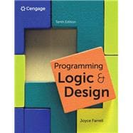 Programming Logic and Design 10th Edition cover for ISBN 9780357880876