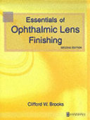 Essentials of Ophthalmic Lens Finishing 2nd Edition cover for ISBN 9780750672139