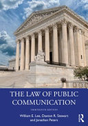 The Law of Public Communication 13th Edition cover for ISBN 9781032676388