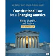 Constitutional Law for a Changing America 12th Edition cover for ISBN 9781071901663