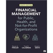 Financial Management for Public, Health, and Not-for-Profit Organizations cover for ISBN 9781071929735