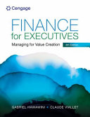 Finance for Executives 8th Edition cover for ISBN 9781473795570