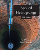 Applied Hydrogeology 5th Edition cover for ISBN 9781478646525