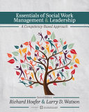 Essentials of Social Work Management and Leadership cover for ISBN 9798823352048