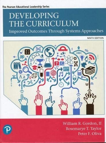 Developing the Curriculum ninth edition cover for ISBN 9780134800387