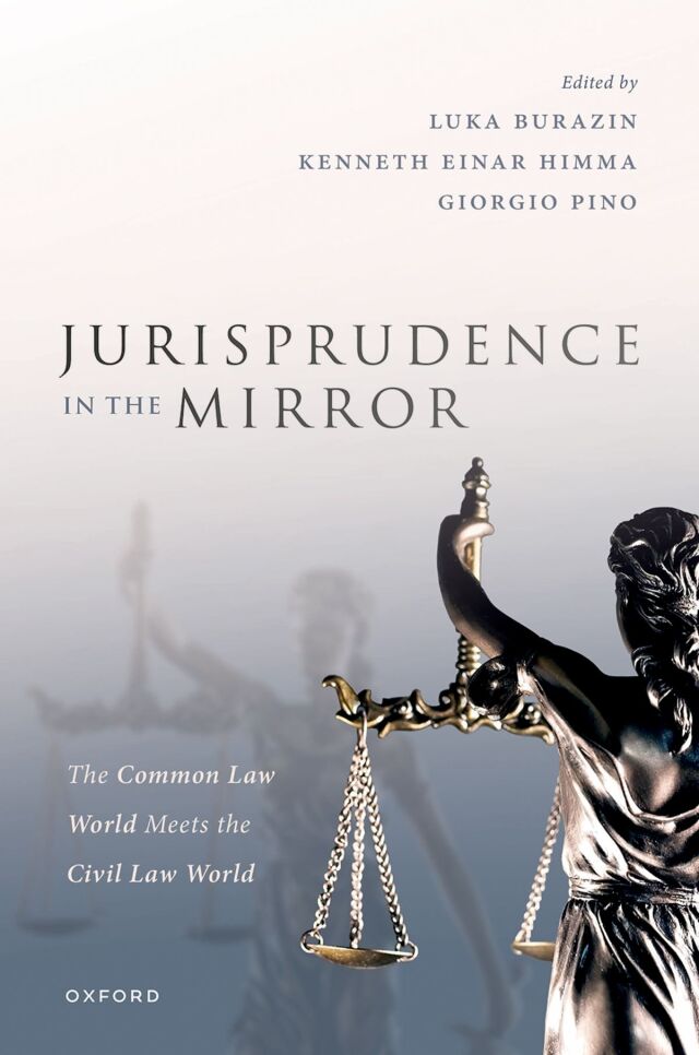 Jurisprudence in the Mirror cover for ISBN 9780192868688