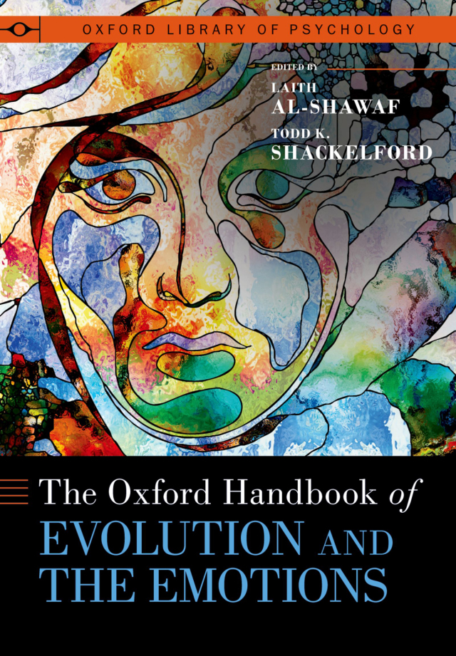 The Oxford Handbook of Evolution and the Emotions cover for ISBN 9780197544754