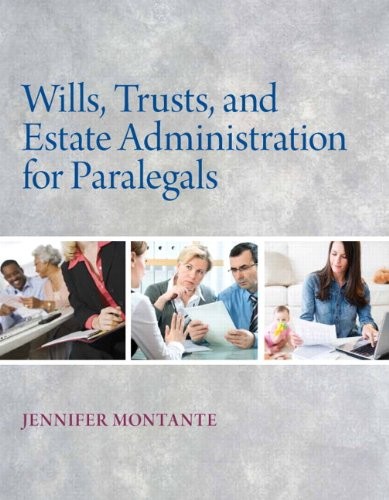 Wills, Trusts, and Estate Administration ninth edition cover for ISBN 9780357452196