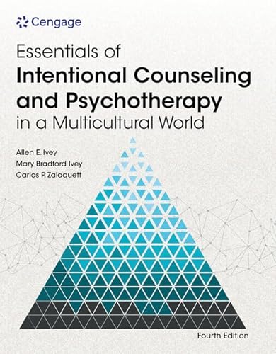 Essentials of Intentional Counseling and Psychotherapy in a Multicultural World 4th Edition cover for ISBN 9780357764633