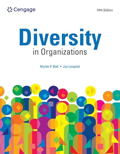 Diversity in Organizations 5th Edition cover for ISBN 9780357986349