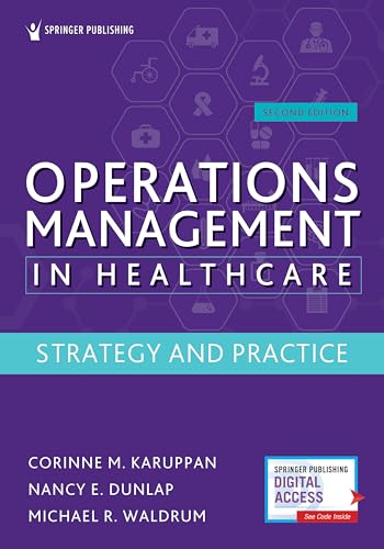 Operations Management in Healthcare Second Edition cover for ISBN 9780826147714