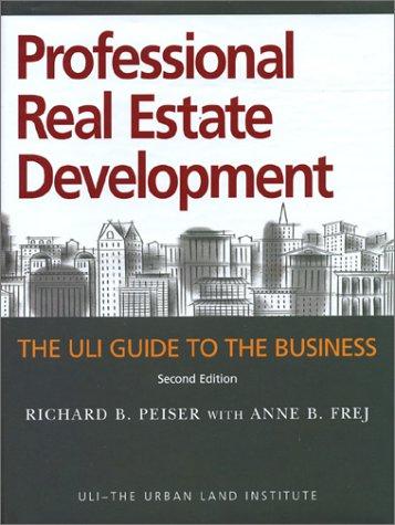 Professional Real Estate Development fourth edition cover for ISBN 9780874204773