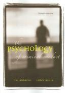 The Psychology of Criminal Conduct seventh edition cover for ISBN 9781032272856