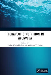 Therapeutic Nutrition in Ayurveda cover for ISBN 9781032385396