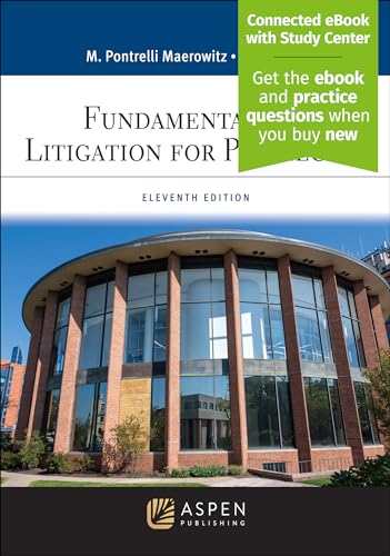 Fundamentals of Litigation for Paralegals 11th Edition cover for ISBN 9781543847116